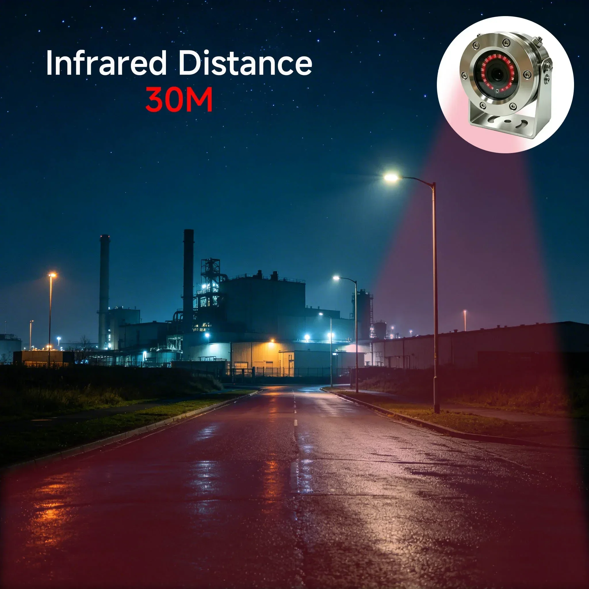 Фото Взрывозащищенная IP-камера BFMore 5MP/8MP SO-NY с ИК-подсветкой для ночного видения, устойчивая к высоким температурам, водонепроницаемая, для использования в масляных резервуарах №4