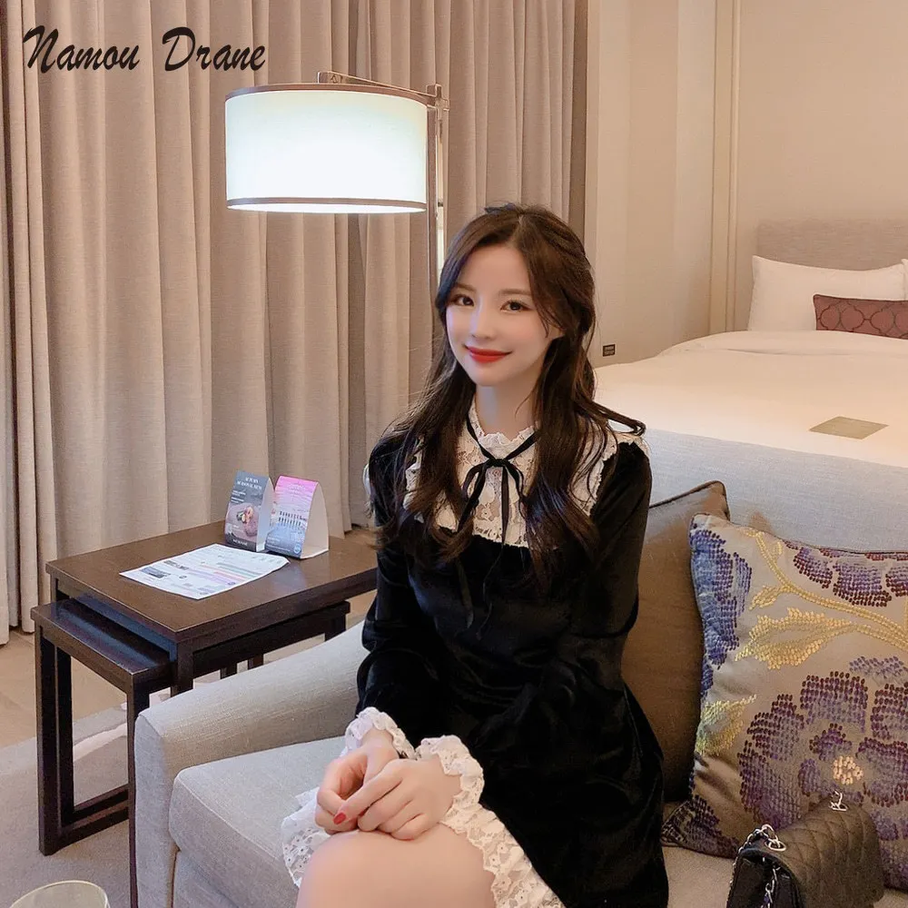 

Осеннее женское бархатное платье 2021, длинное вечернее женское винтажное платье макси для вечерние, пляжные женские платья оверсайз, Элеган...