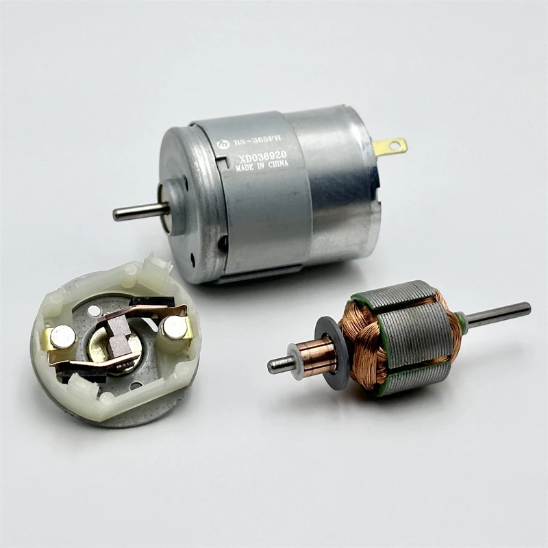 Фото Мотор Mabuchi RS-365PH-13205 Mini 365, DC 12В 18В 24В, 8250 об/мин, микроэлектродвигатель 28 мм, вал 2,3 мм, для DIY, бытовой техники, массажеров №4