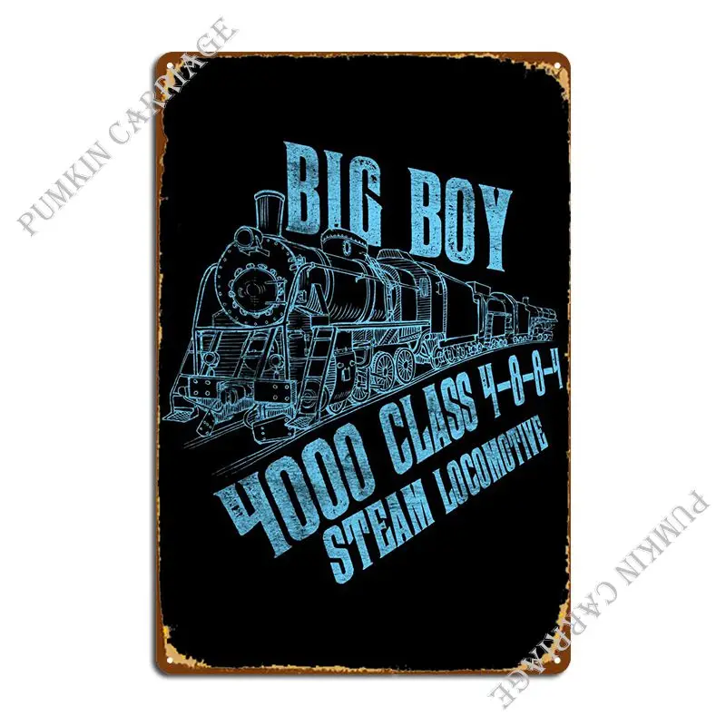 

Большой мальчик класс Steam Locomo металлический знак Декор гаража стены Декор Жестяная Табличка на гараж постер