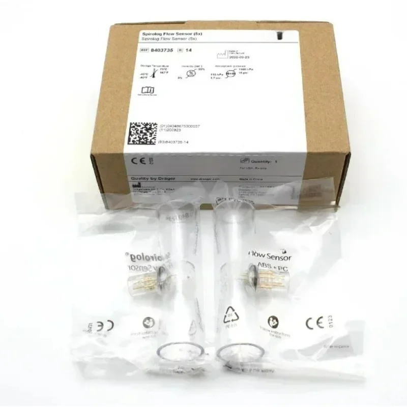 5 шт. новинка спирологический Датчик потока Drager Savina / Savina300 8403735