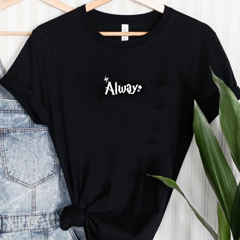 

HP Printed casual short-sleeved T-shirt