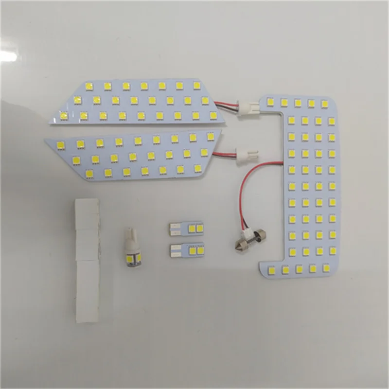 Для Toyota RAV4 XA50 2019 2020 2021 RAV 4 xa50 автомобильные ночные внутренние купольные светильники на крышу светодиодсветодиодный 4x4 лампы для чтения в багажнике белые лампы Canbus