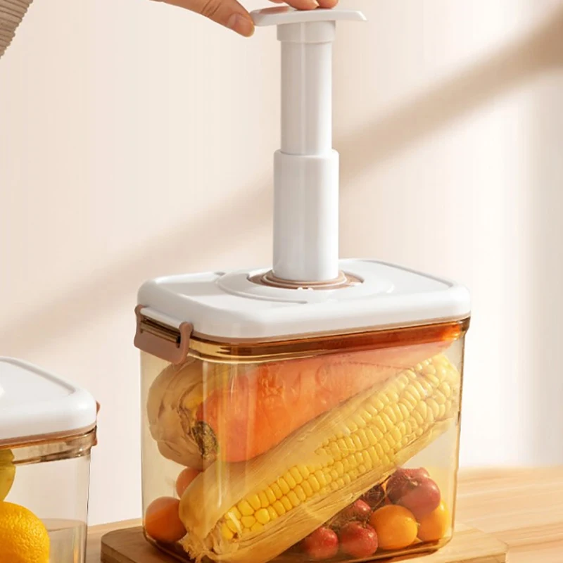 Кухонный вакуумный контейнер для хранения герметичный большой емкости