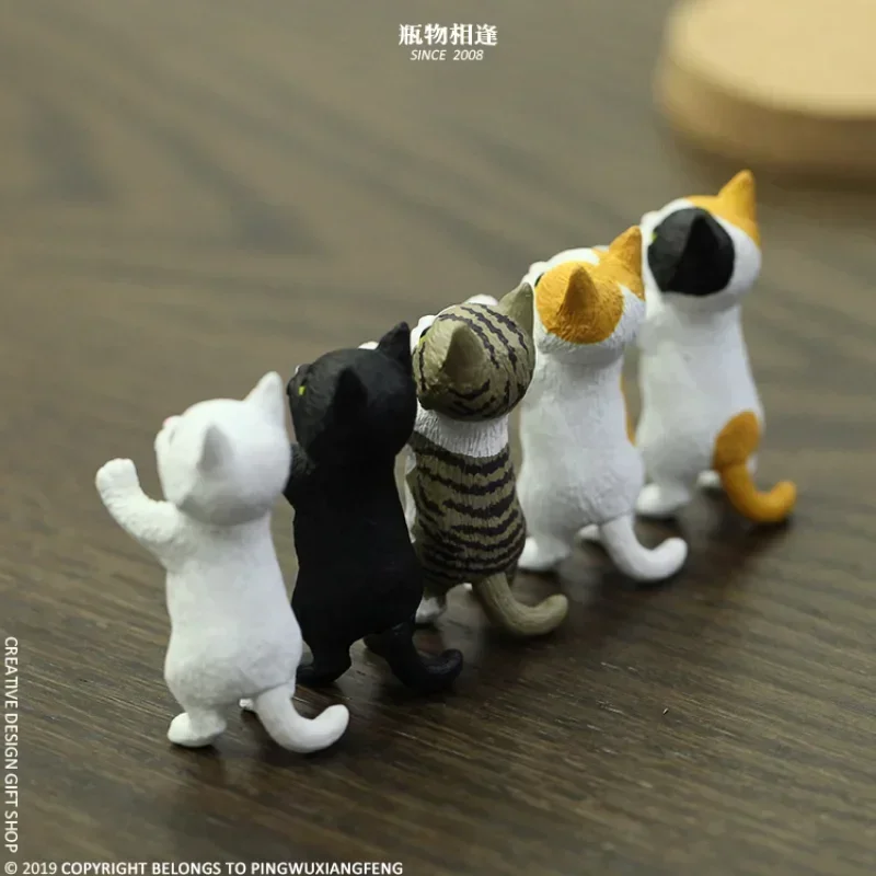 Original Kawaii Kitan Club Gashapon Figure Cute Bunny Stand Cat Mini Animal Figurine Anime Decor Capsule Toys