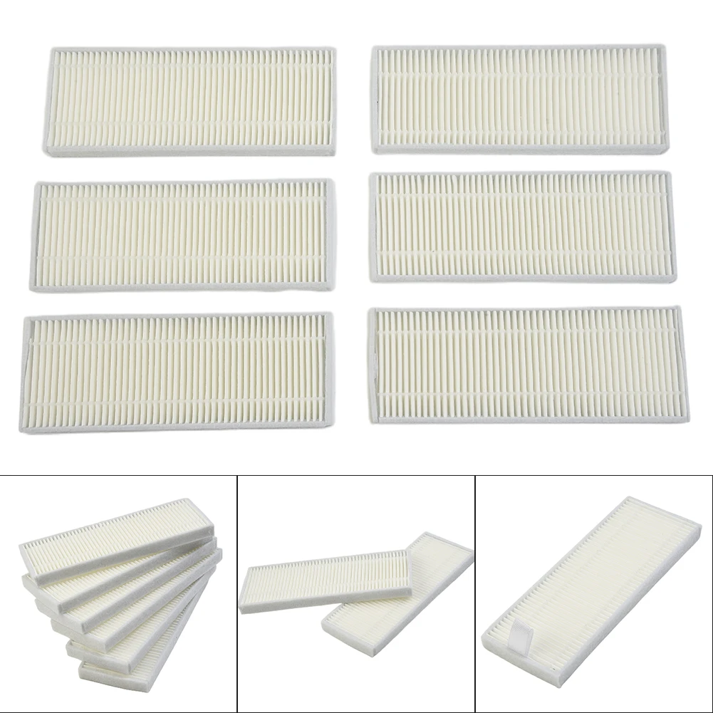 

6pcs Vacuum Cleaner Filter For Lefant F1 Robotic Filters Replacement Vacuum Cleaner Spare PartsAccessories