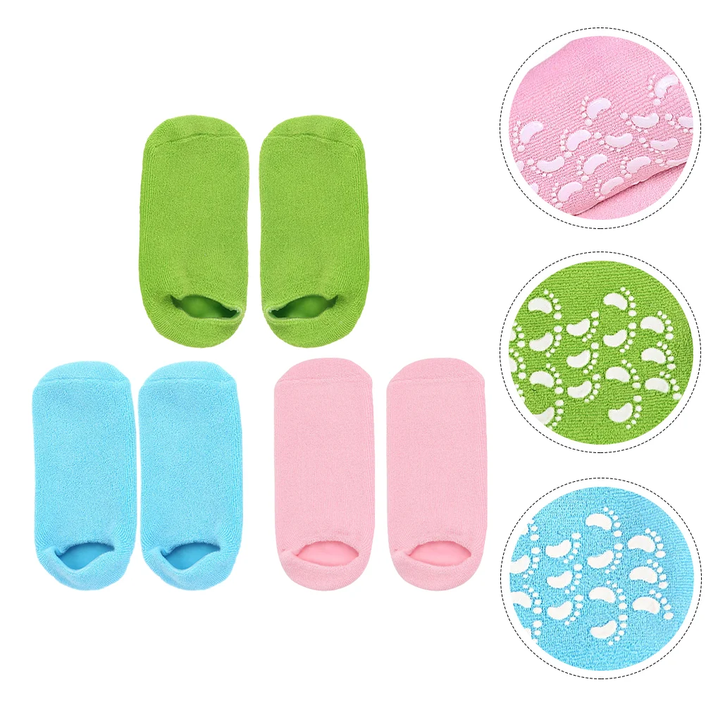 

3 Pairs Moisturizing Foot Mask Foot Essential Oil Care Products Foot Care Supplies