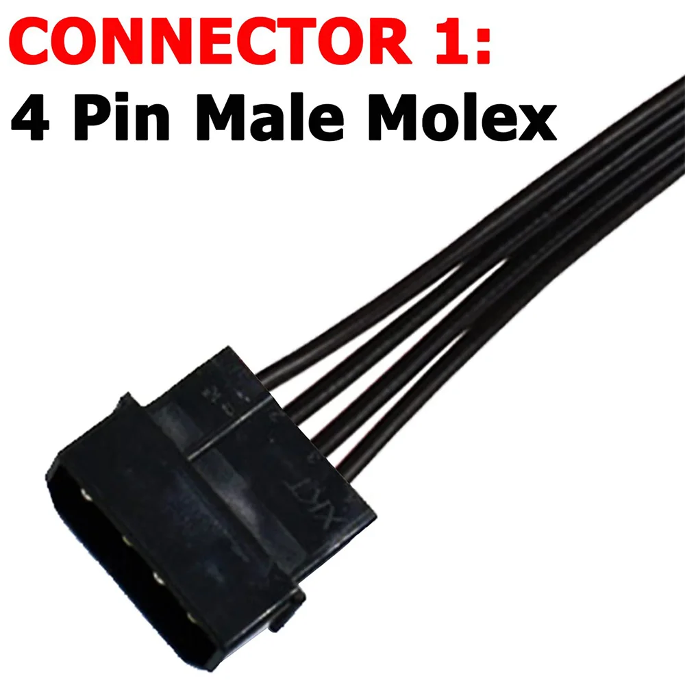 Кабель-переходник Molex IDE для жесткого диска SSD 2 шт. |