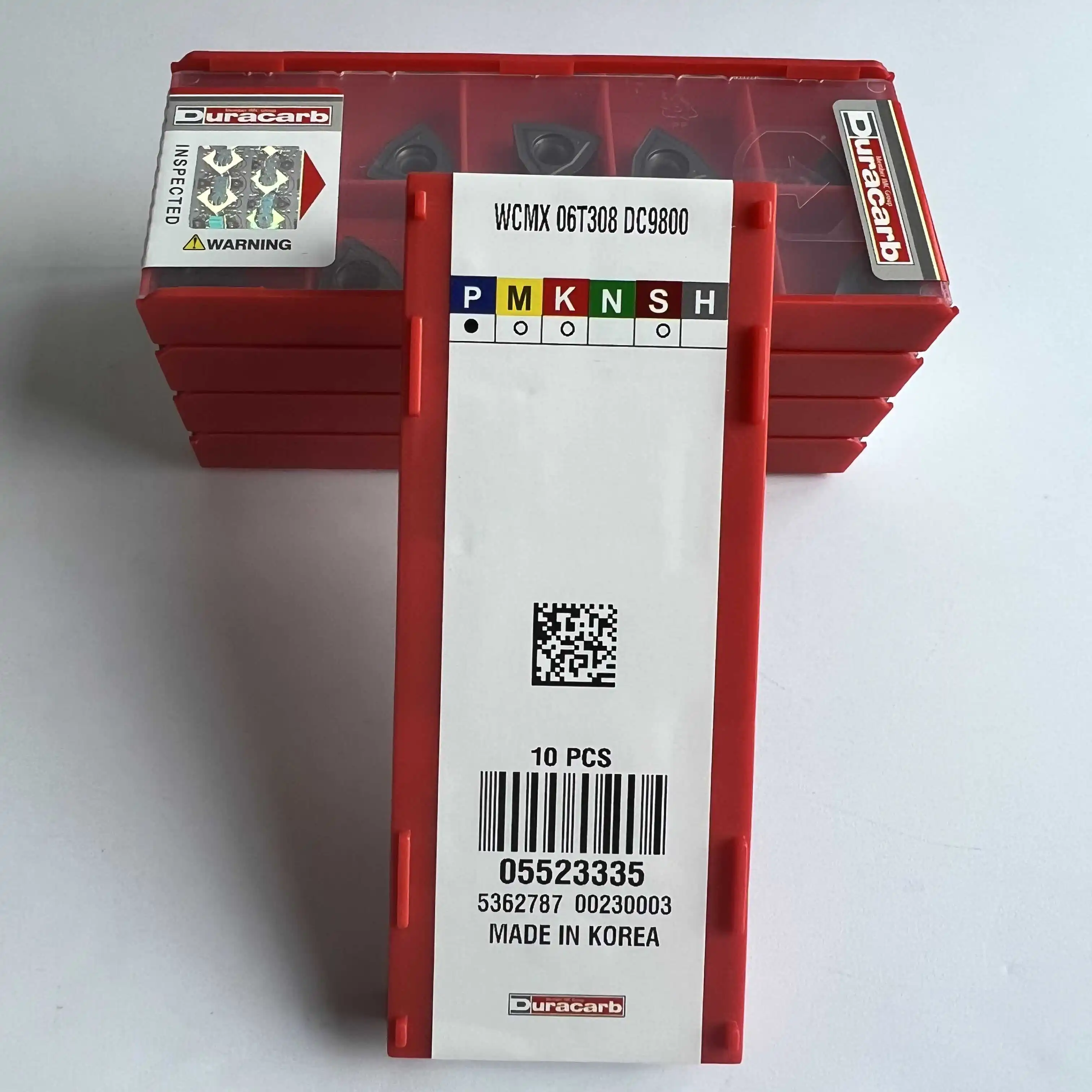 WCMX06T308 DC9800 / твердосплавное лезвие с ЧПУ 10 шт.