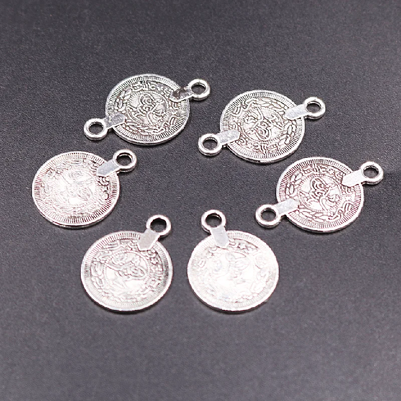 

16pcs Mixed Silver Plated Islamic Metal Tag Pendant DIY Charm Earring Bracelet Jewelry Crafts Making R369