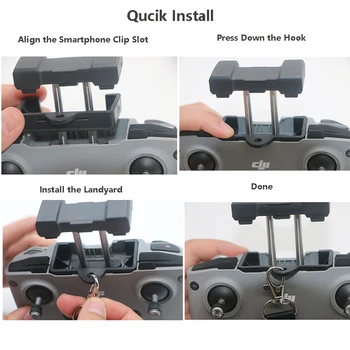Remote Controller Lanyard NeckStrap w Fixed Clip Hook for DJI MINI 2/Mini 3 Pro Air 2S/Mavic Air 2/DJI Mavic 3 Drone Accessories 6