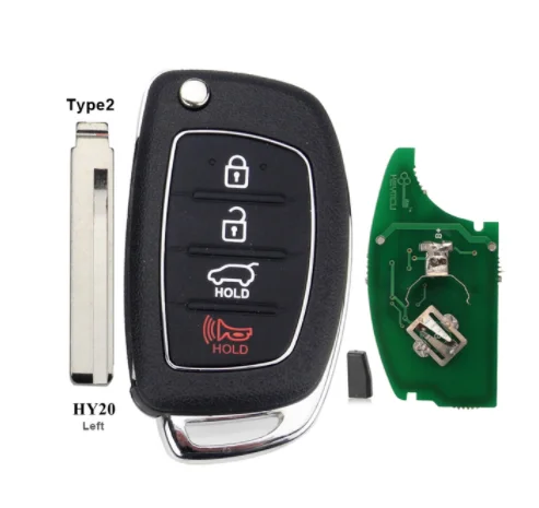 

Лучший ключ 3B 433 МГц с id46, Автомобильный ключ с платой управления для Hyundai Solaris Accent Tucson l10 l20 l30 Kia Rio Ceed