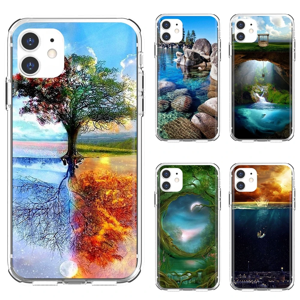 SWAG-The-3D-Environment-Landscape-Art чехол для iPod Touch 5 6 Xiaomi Redmi S2 Pro 5A Pocophone F1 LG G6 Q6 Q7 G5 |