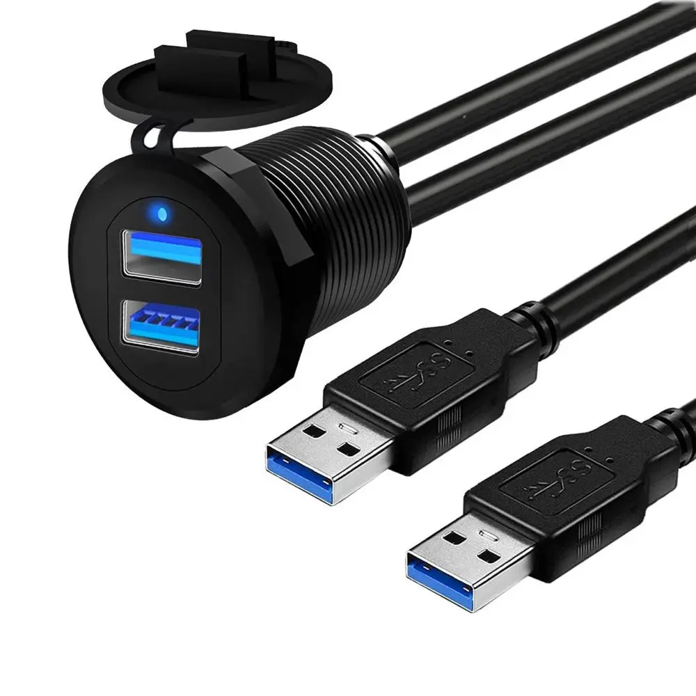 

Автомобильный телефон с двумя USB-портами Диагональ дюйма из алюминиевого сплава