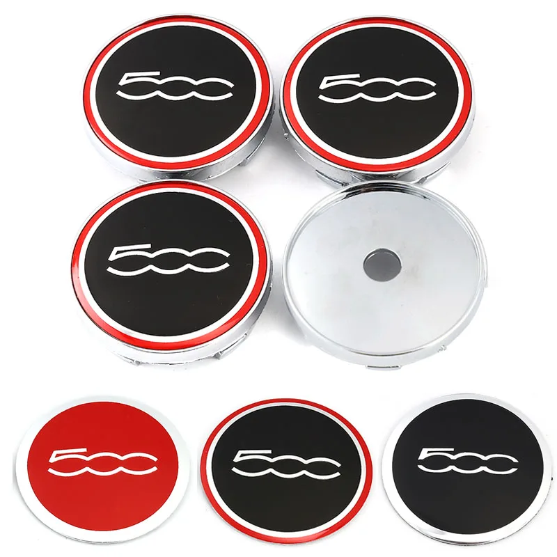 

Tapas de emblema de 56mm para Fiat 500, Punto, Stilo, Bravo, Ducato, fredmont, 124, 600, Panda, Siena Palio, 500L, 500X