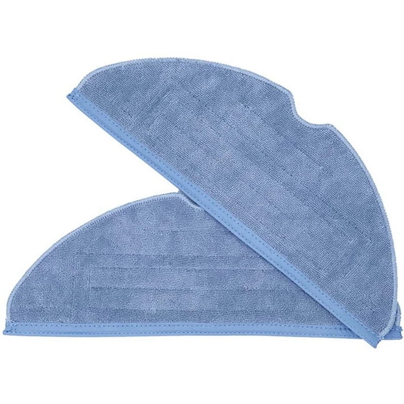 

12Pcs Vacuum Mop Replacement Pads For Roborock T7 T7 Plus S7 Reusable Floor Expert Wet Replacement Microfiber Soft Pad