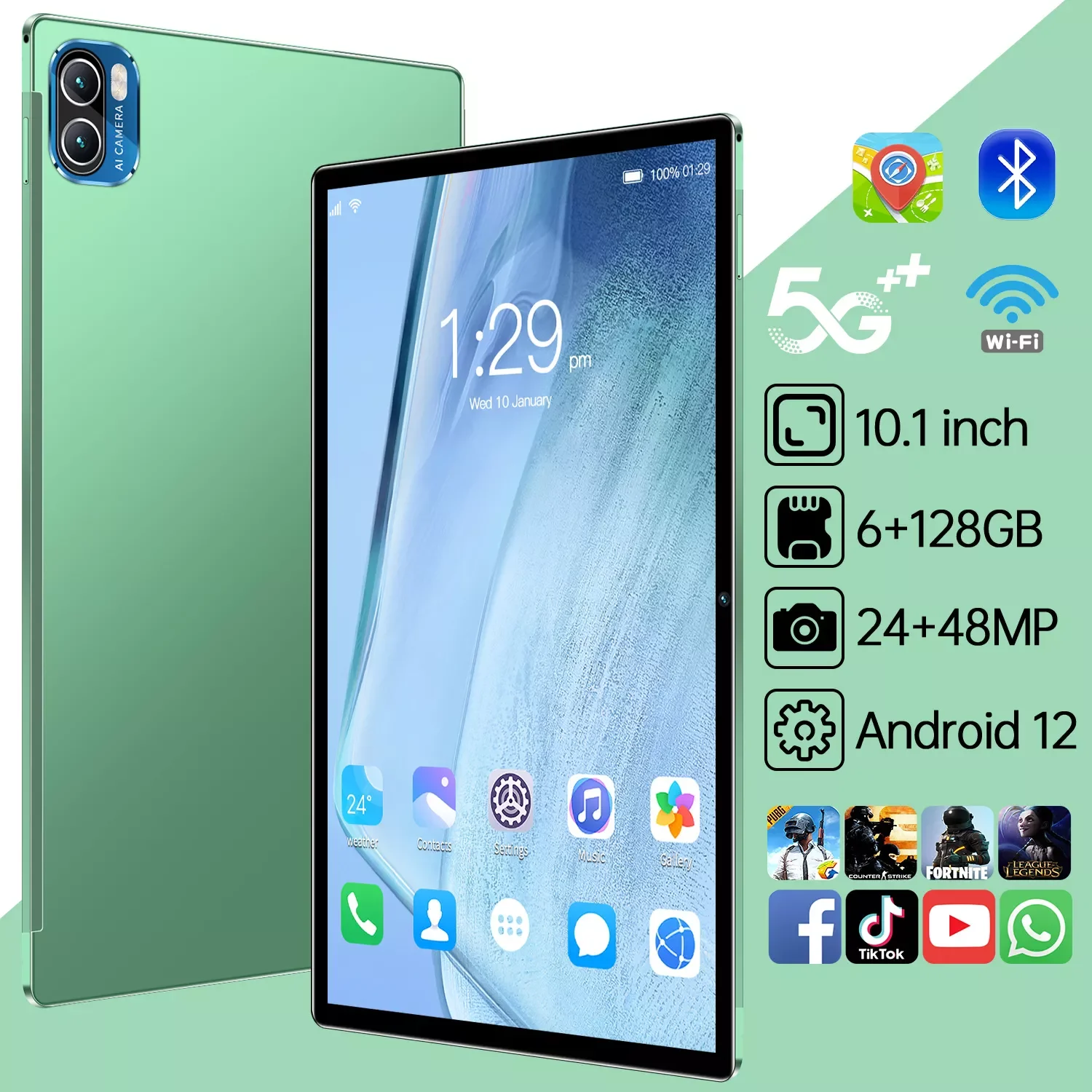 

Глобальная прошивка Pad 11 дюймов WIFI 2K ЖК-экран Восьмиядерный Snapdragon 6 ГБ 128 Гб планшет Android 12 дешевые планшеты Бесплатная доставка