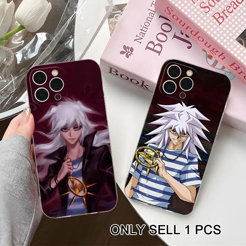 Фото Чехол для телефона Yugioh Yami Bakura для iPhone 17 16 15 14 13 12 11 X XR XS Air Pro Max Plus Mini, мягкий прозрачный чехол из ТПУ №4