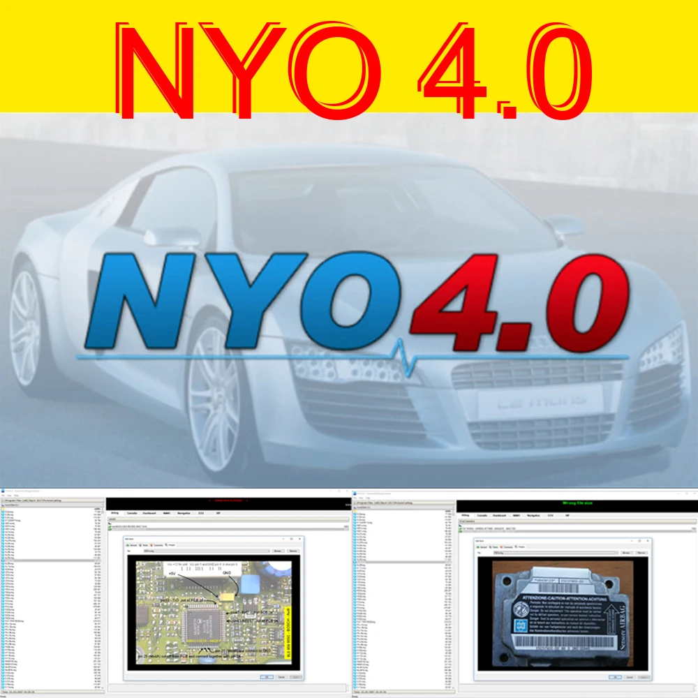 Новинка 2017 NYO 4 Полная база данных Airbagb Carradio приборная панель IMMO навигация