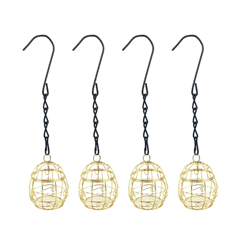 Hanging S Hook Squirrels-proof Outdoor Birdfeeders Hanging Birdhouse For Outside Garden 090c