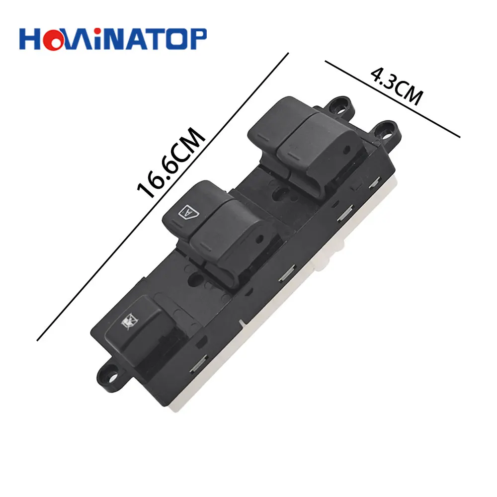 Фото HOWINATOP LHD 25401-BB65B RHD 25401-EB30B 13+3-контактный главный переключатель управления стеклоподъемниками для Nissan Qashqai, замена OEM №3
