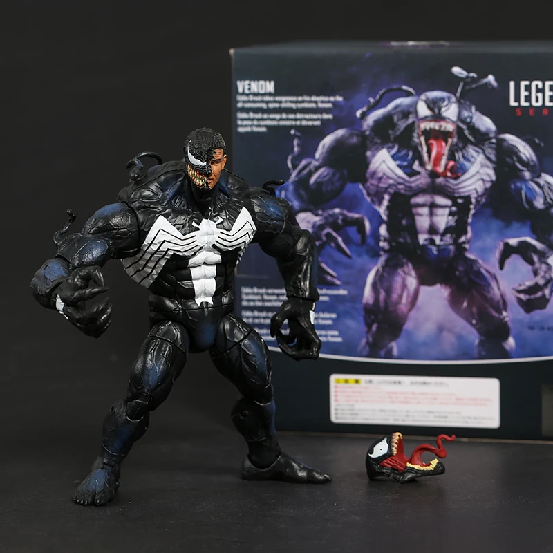 

Экшн-фигурка из ПВХ Marvel Legends Venom, модель, игрушечная Подлинная фигурка