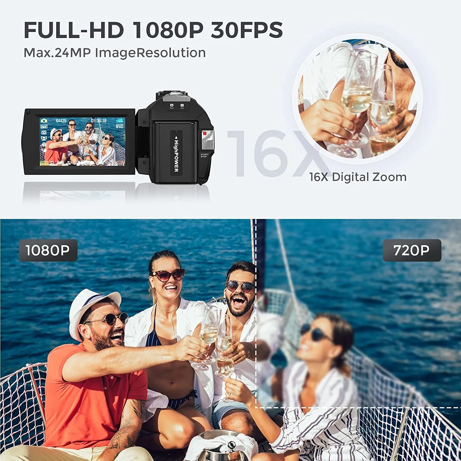Digital Camera Photographic Cameras With 3.0 Inch Rotating Screen Professional Photo Camera Hd Video Kids Cameras For Home Sale enlarge