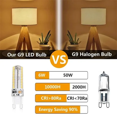 Aoyuansea Светодиодные лампы G9 7W 9W 12W 15W 18W 220V