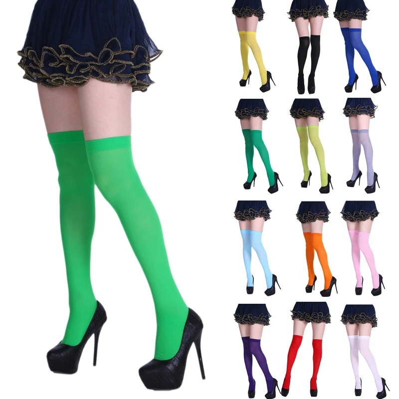 

Women Long Stockings Autumn Winter High Socks For Girls All-match Over Knee Sock