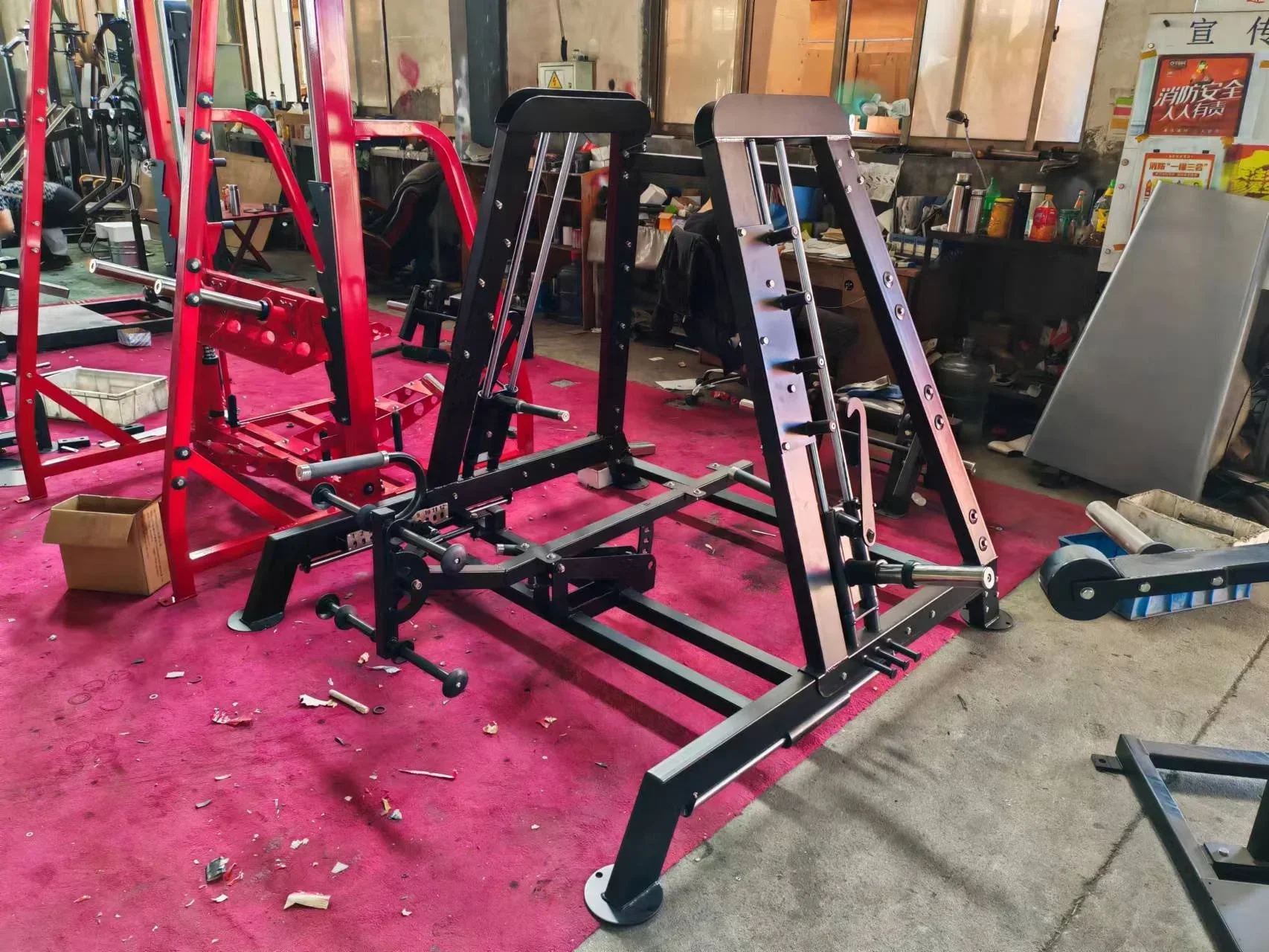 Индивидуальное оборудование для фитнеса Силовые упражнения Decline Bench Press Power Smith