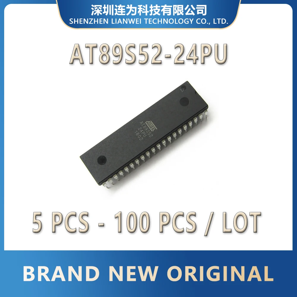 

AT89S52-24PU AT89S52-24 AT89S52 AT89S AT89 AT IC MCU Chip DIP-40