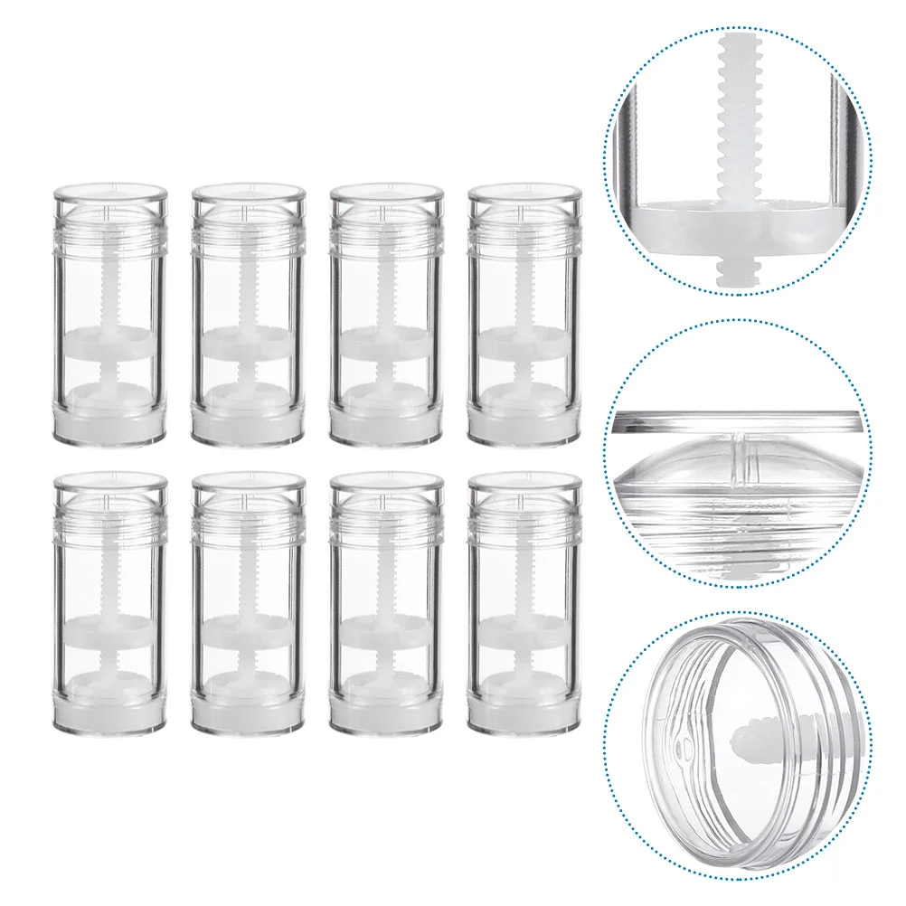 

Deodorant Bottles Empty Tubes Tube Bottle Up Clear Lip Balm Diy Container Containers Filling Roll Bottom Perfume Roller Oil