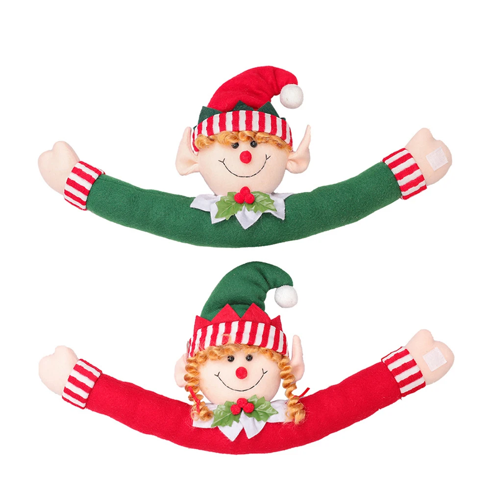 

Christmas Curtain Holder Cartoon Curtain Tiebacks Decorative Window Buckle For Festive Party Decoration Favors Entryway
