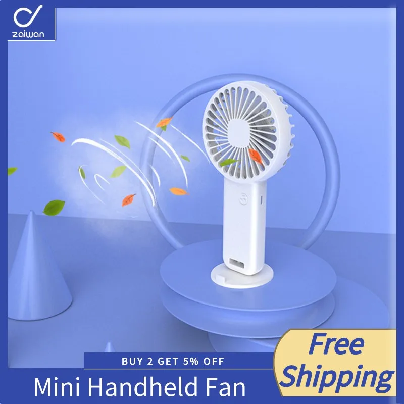 Портативный мини вентилятор портативный Usb перезаряжаемый аккумулятор
