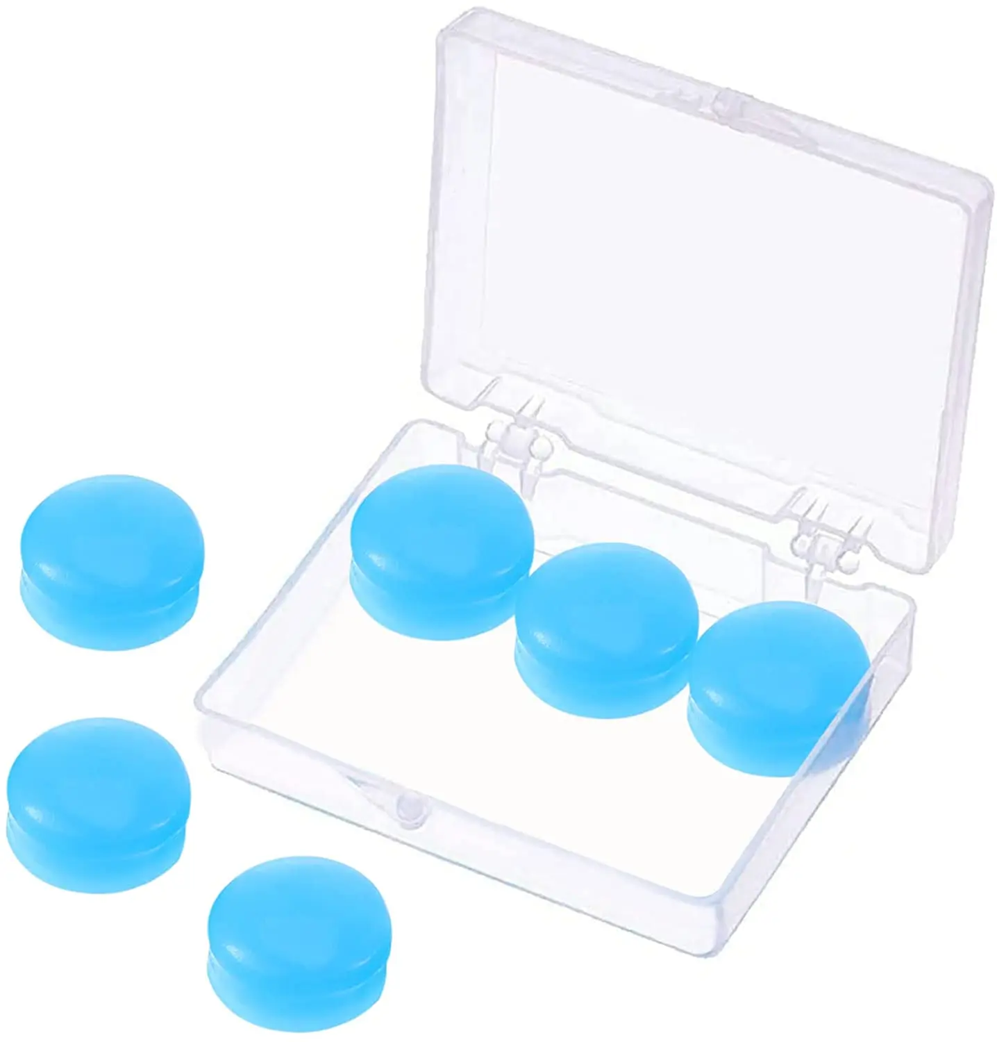 

3 пары, силиконовые вкладыши для ушей, 22 дБ