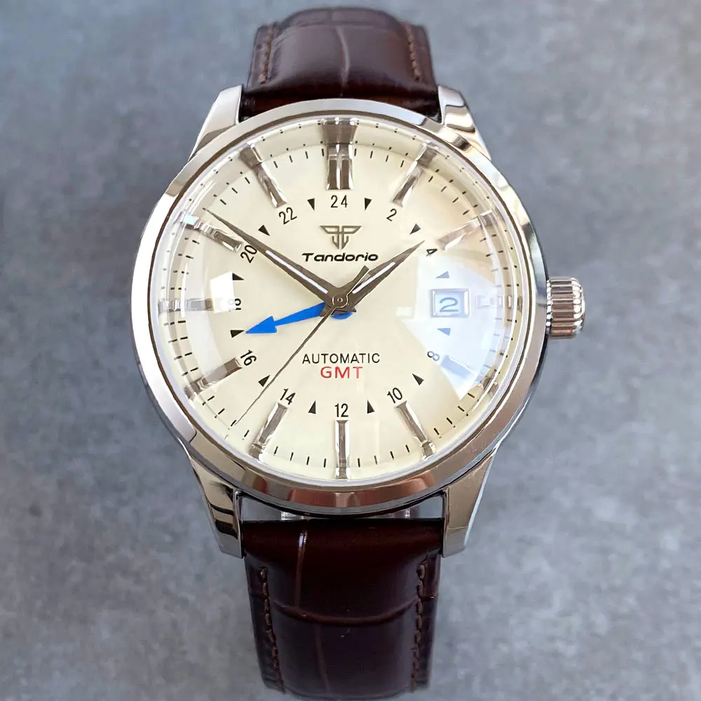 Мужские водонепроницаемые часы с сапфировым стеклом до 20 атм