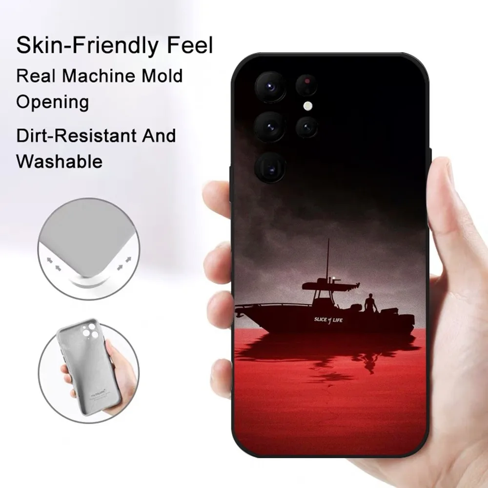 Чехол для телефона D-Dexter Morgan Movie Samsung S series s20 s21 s22 s23 s24 FE Plus Ultra TPU мягкий и приятный