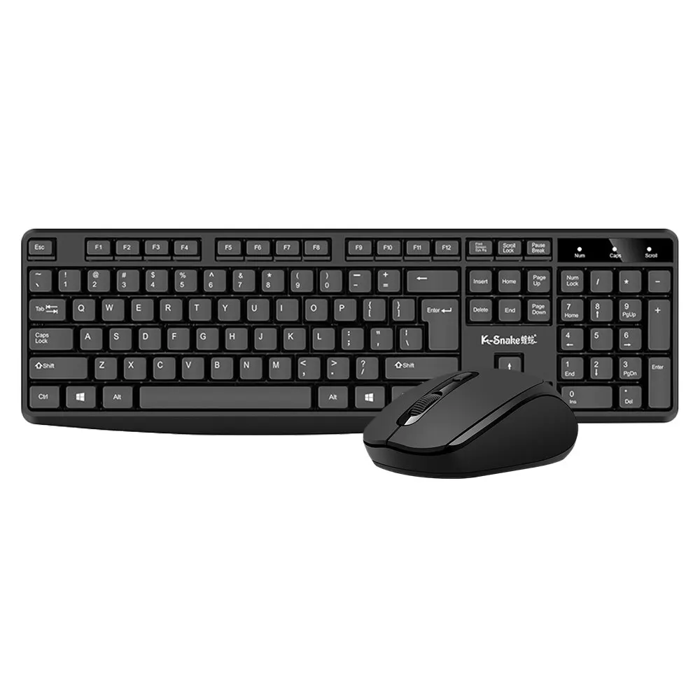 And Mouse Combo Full-sized 2.4ghz Usb Wireless Keyboard And Wireless Optical Mouse For Mac Laptop Desktop Pc