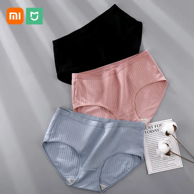 

Трусики-стринги Xiaomi Mijia женские, пикантное нижнее белье, бесшовные спортивные Т-образные трусики-стринги, женские трусы из вискозы