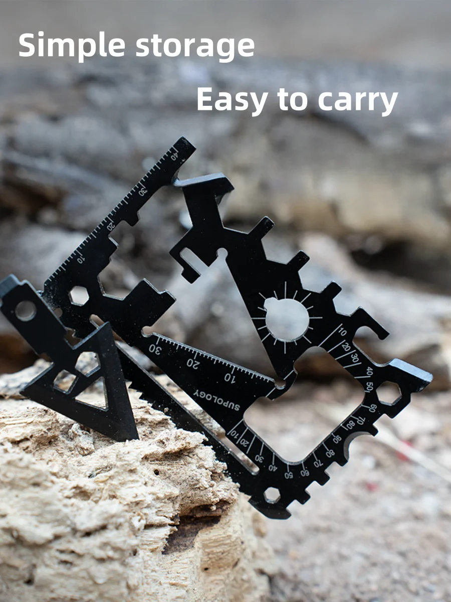 Универсальная карточка для выживания 18 в 1 из нержавеющей стали ...