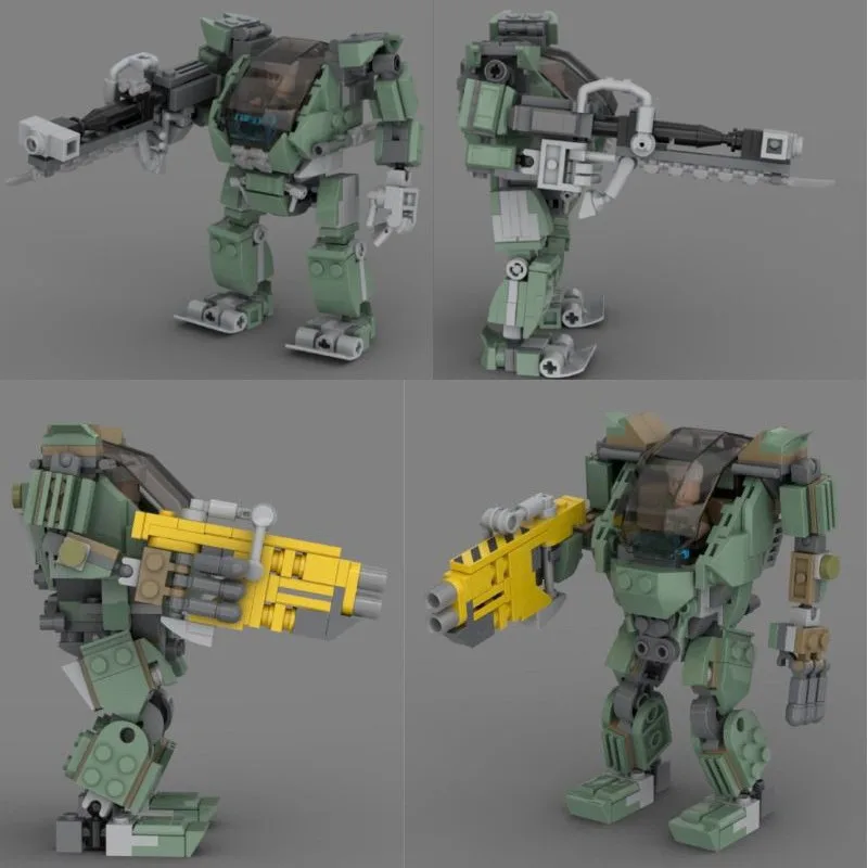 Модель Avatars AMP Mecha строительные блоки сделай сам Классическая экшн-фигурка из