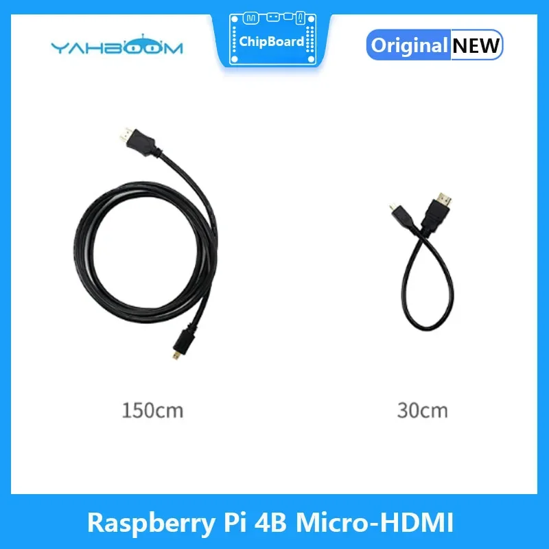 Кабель Micro-HDMI высокой четкости 4K кабель для монитора передачи данных Raspberry Pi 4B/5 30