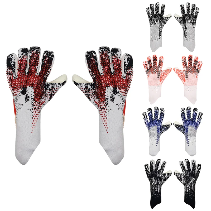 

4MM Latex Goalkeeper Gloves Thickened Soccer Goalie Gloves Professional Football Goalkeeper Gloves Kids Children