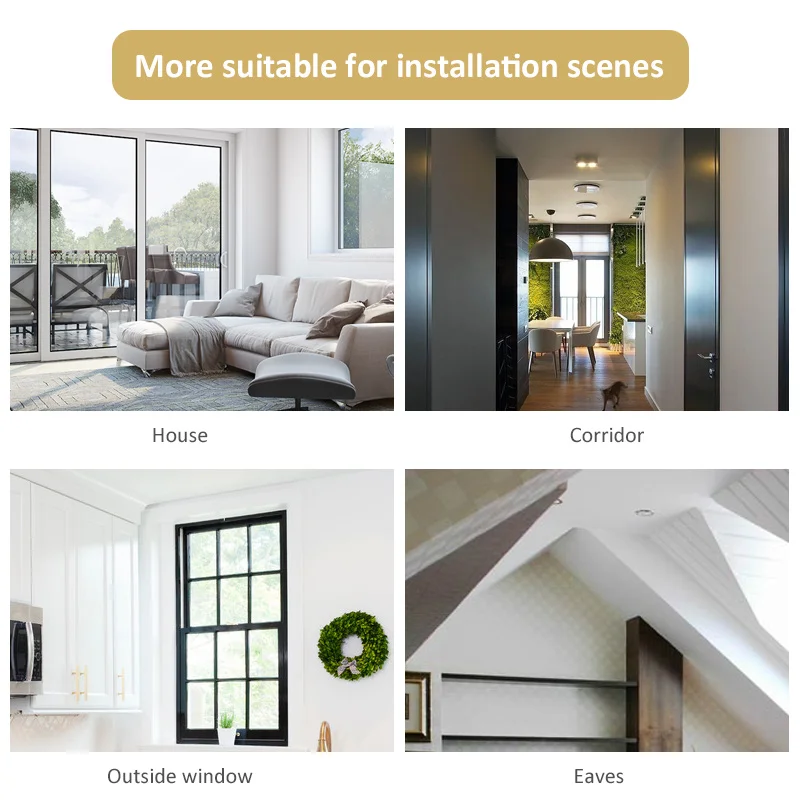 Проводная комнатная PIR-сирена звуковое и визуальное световое оповещение