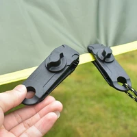 5pcs windproof awning clamp grip tarp clips heavy duty tent clip buckle holder for camping tarps outdoor shade cloth cover clamp