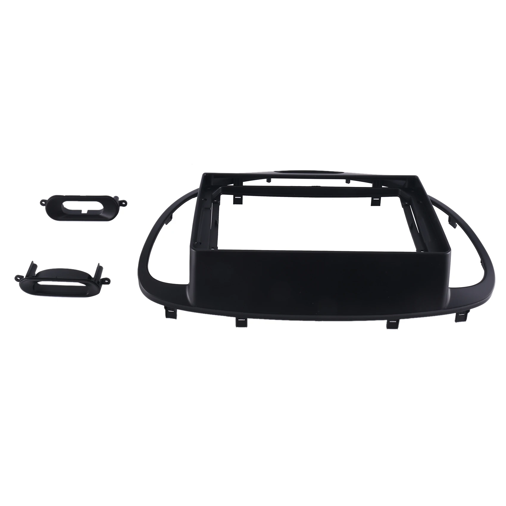 Для I10 2008-2011 9 дюймов 2 Din рамка приборной панели автомобиля радио Fascia Dash MP5 плеер DVD