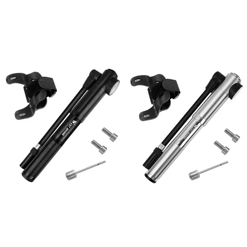 

Bike Pump Manual Ball Pump Cycle Caps for Road Mountain BMX Bike Durable