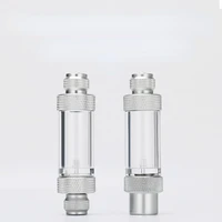 co2 metal one way bubble counter with fine tuning solenoid valve pressure reducing valve diy bubble counter measuring device