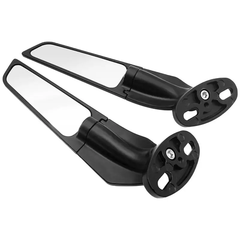 

Motorcycle Rear View Mirrors Universal Adjustable Chrome Handlebar Rear View Mirror Accessories For Scooters Motorbike Handle