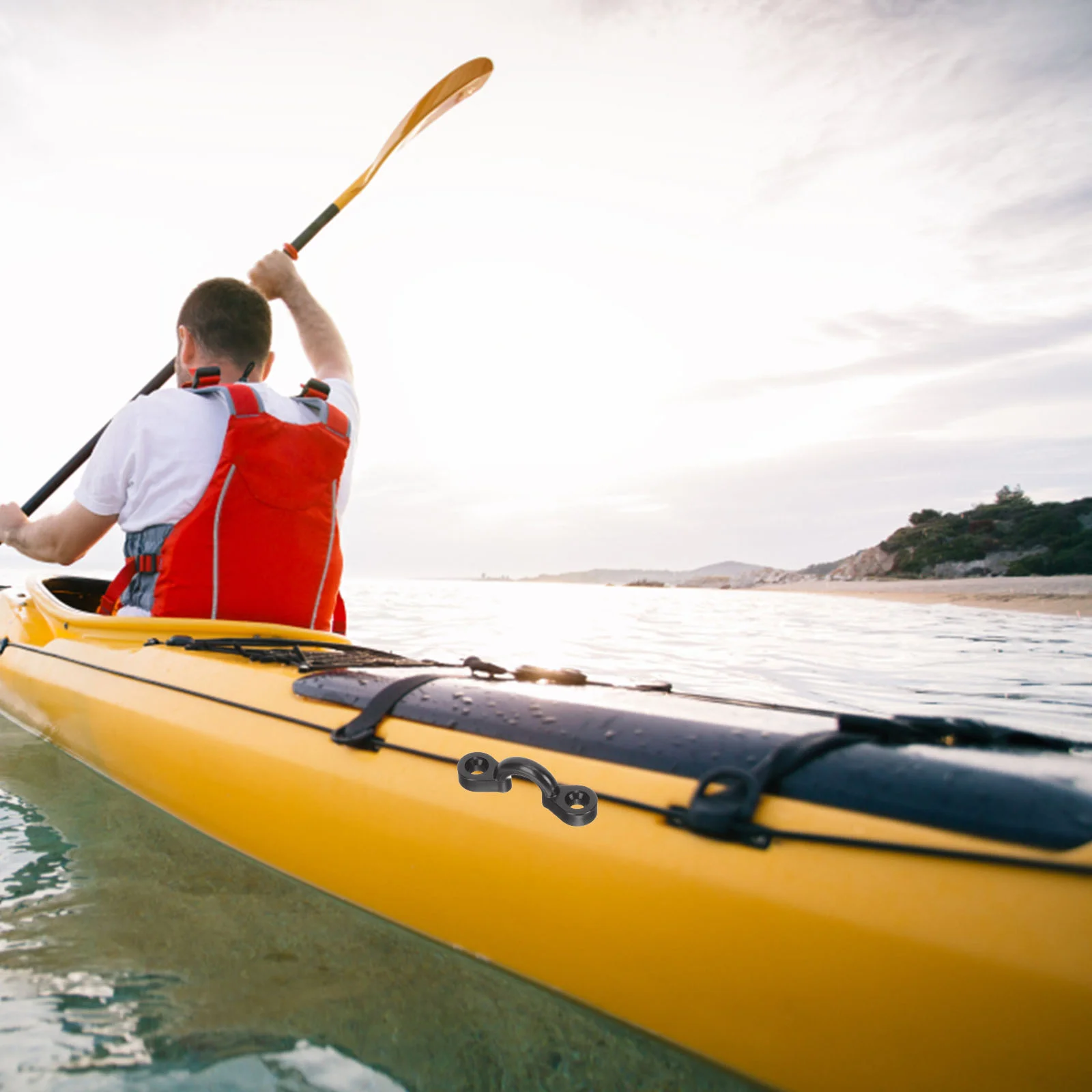 10- шт. комплект такелажа для лодки сиденья каяка дюбели багги якорь банджи-ушко